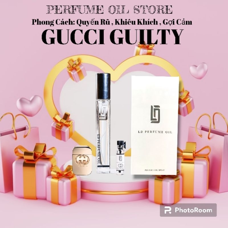 Tinh Dầu Nước Hoa GUCC.I GUILTY 12ml - LD PERFUME OIL , Quyến Rũ , Khiêu Khích , Gợi Cảm , LD17 , Nước Hoa Chiết