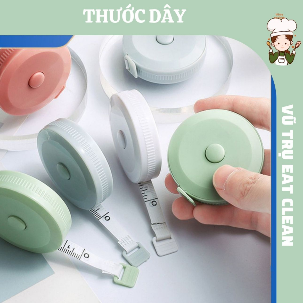 Thước dây/ cuộn mini pastell 150cm may đo loại xịn