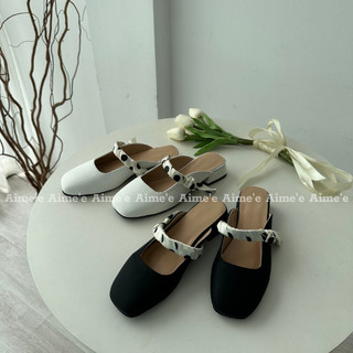 [ Có sẵn] Giầy búp bê giày nữ phong cách hàn quốc kiểu dáng thanh lịch nhẹ nhàng mẫu mới hè 2023