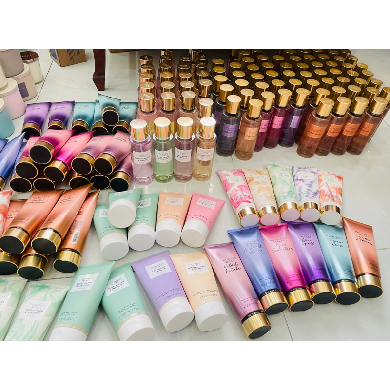 Lotion Victoria's Secret nhiều mùi hương