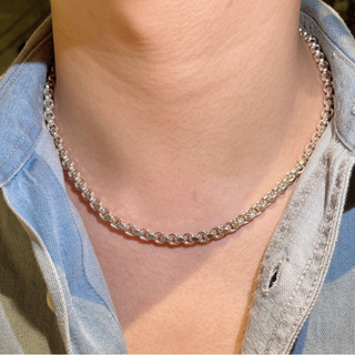 Dây chuyền bạc nam cao cấp thiết kế sang trọng - trang sức mina jewelry