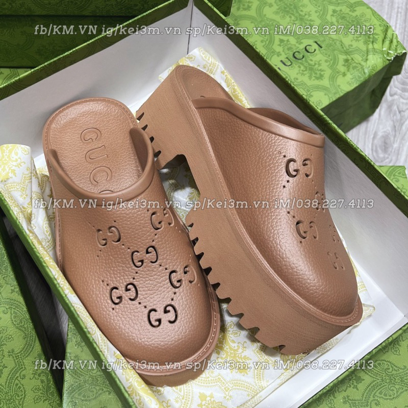 Sục GUCCI đế cao, đế thấp