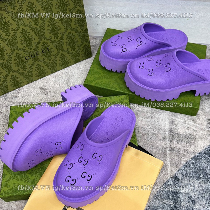 Sục GUCCI đế cao, đế thấp
