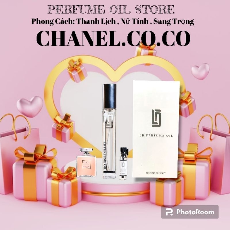 Tinh Dầu Nước Hoa CHANE.L C0.C0 12ml - LD PERFUME OIL , Thanh Lịch , Nữ Tính , Sang Trọng , LD32 , Nước Hoa Chiết