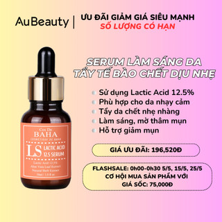 Serum Tẩy Tế Bào Chết Dịu Nhẹ | Cos De BAHA Lactic Acid 12.5% 30ML (LS)
