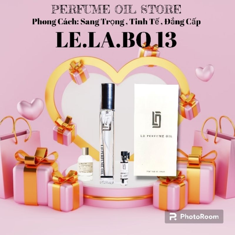 Tinh Dầu Nước Hoa LE.LA.BO 13 12ml - LD PERFUME OIL , Sang Trọng , Tinh Tế , Đẳng Cấp , LD36 , Nước Hoa Chiết