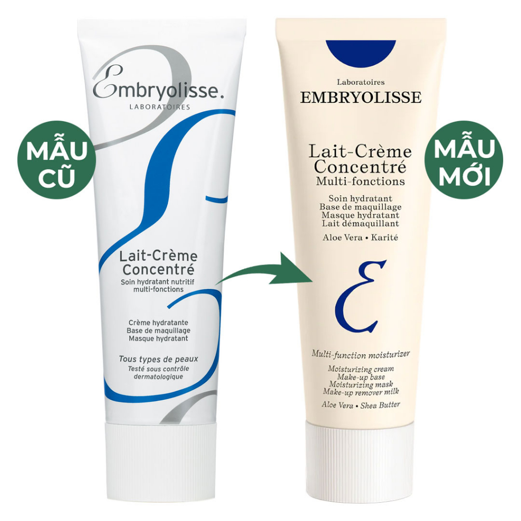 [Mẫu mới] Sữa Dưỡng Ẩm Siêu Phục Hồi Embryolisse Lait Creme Concentre