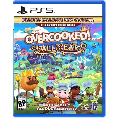 Đĩa Game PS4 / Ps5: Overcooked! All You Can Eat Hệ US _ Overcook _ Overcooked