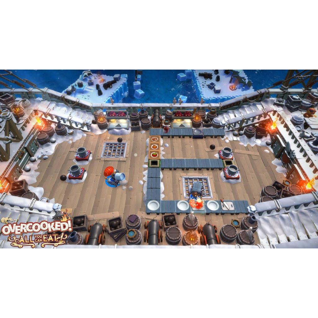 Đĩa Game PS4 / Ps5: Overcooked! All You Can Eat Hệ US _ Overcook _ Overcooked