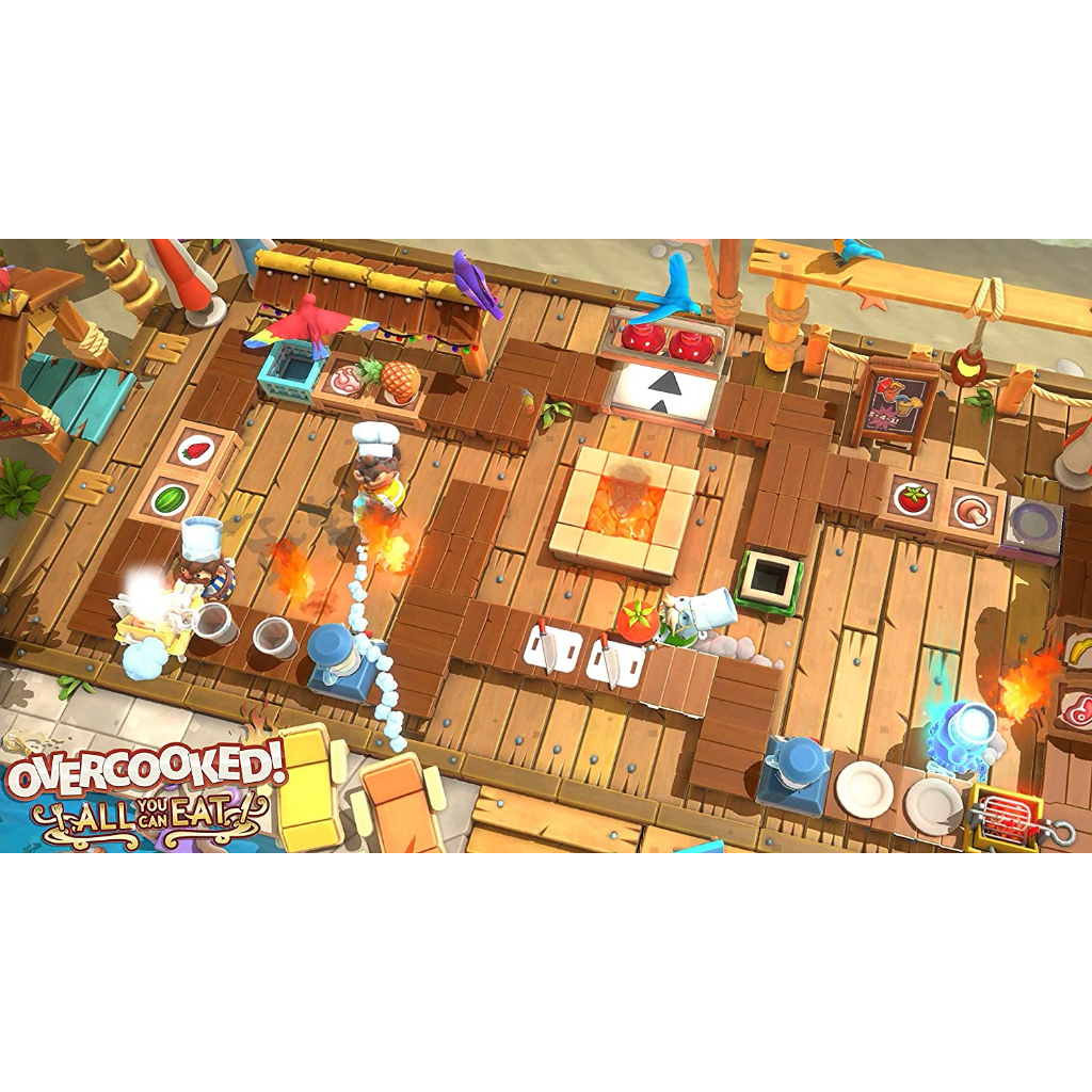 Đĩa Game PS4 / Ps5: Overcooked! All You Can Eat Hệ US _ Overcook _ Overcooked
