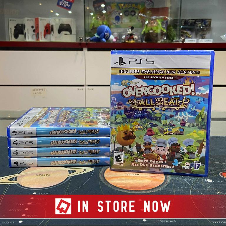 Đĩa Game PS4 / Ps5: Overcooked! All You Can Eat Hệ US _ Overcook _ Overcooked