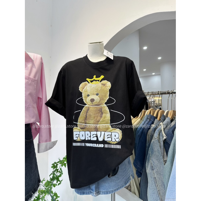 Áo pull gấu forever [HÌNH THẬT SHOP CHỤP]