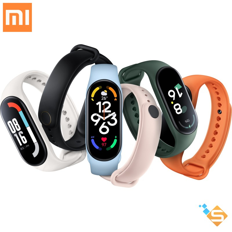 Vòng Đeo Tay Theo Dõi Sức Khỏe Thông Minh Xiaomi Mi Band 7 (Màu Đen) - Bảo Hành Chính Hãng 12 Tháng