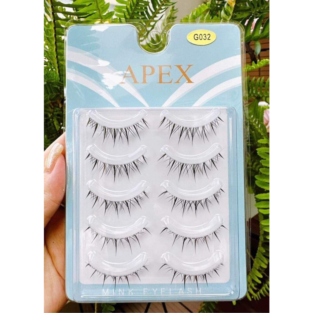 Combo 2 hộp mi gân trong Apex tự nhiên, mềm mịn - Gimishop