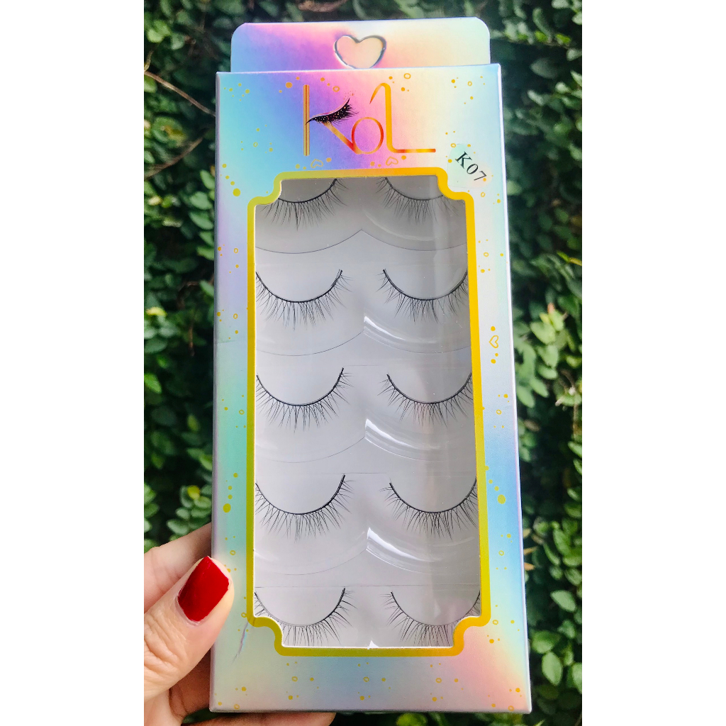 Lông mi giả tự nhiên, cao cấp 5 cặp KOL -Gimishop