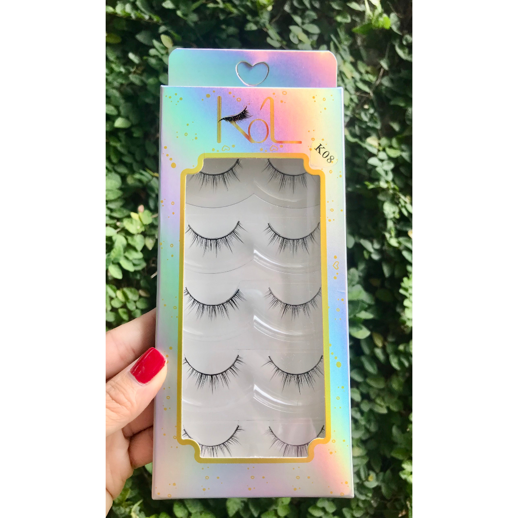 Lông mi giả tự nhiên, cao cấp 5 cặp KOL -Gimishop