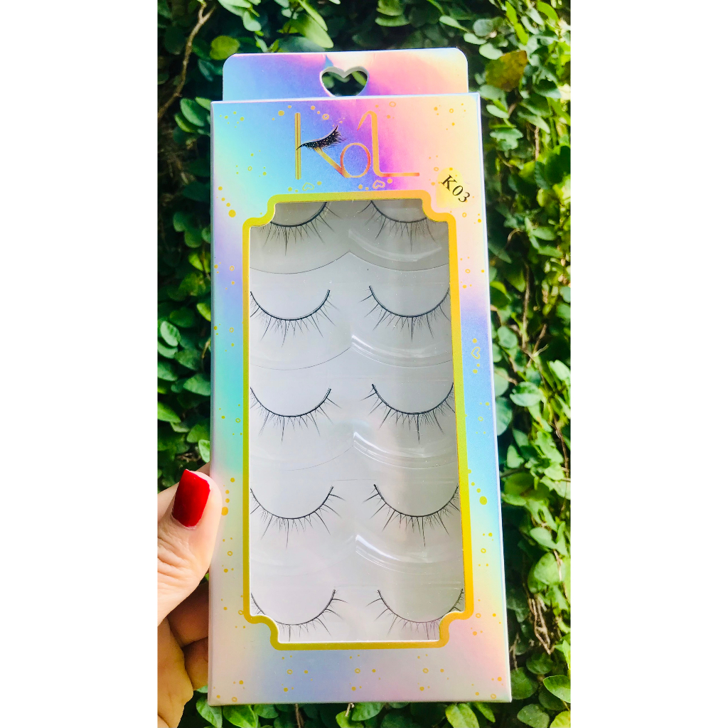 Lông mi giả tự nhiên, cao cấp 5 cặp KOL -Gimishop