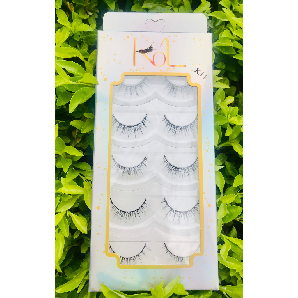 Lông mi giả tự nhiên, cao cấp 5 cặp KOL -Gimishop