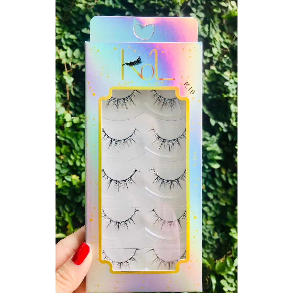 Lông mi giả tự nhiên, cao cấp 5 cặp KOL -Gimishop