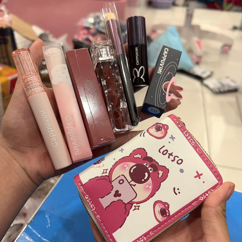 Combo son + ví + quà tặng