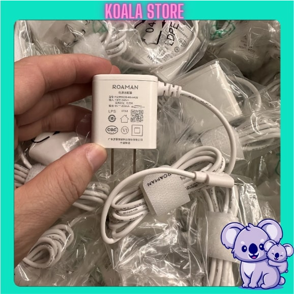 Củ Sạc Liền Dây Đa Năng Chân Micro Usb Dùng Cho Điện Thoại, Máy Tính Bảng, Loa Bluetooth