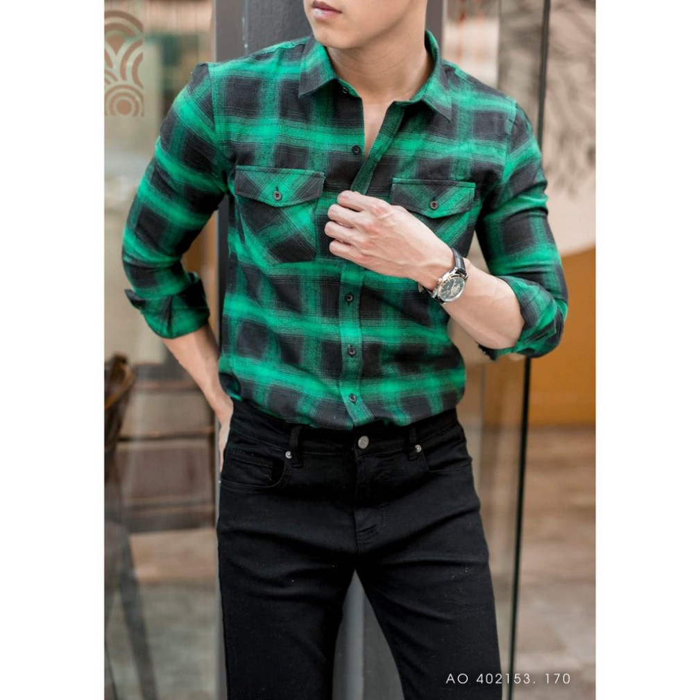 Áo Sơ Mi Caro Trơn LINNA FASHION Sơ Mi Cam Nữ Chất Nỉ Caro Đẹp Thấm Hút Mồ Hôi Đang Hot Trend Hiện Nay.