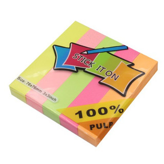 Giấy Note Dạ Quang 5 Màu UNI-T (3x3)