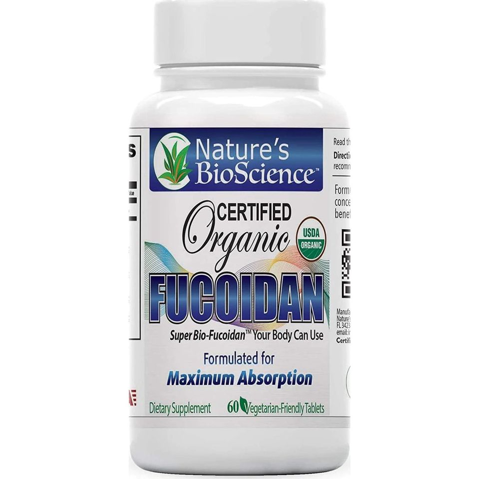 Viên Fucoidan Hữu Cơ Nature’s BioScience Organic Fucoidan