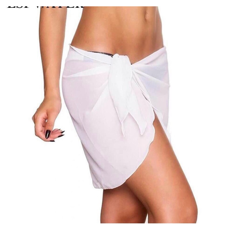 Khăn choàng mông bikini đi biển nhiều màu