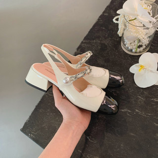 Giày cao gót búp bê đế 3 phân siêu dễ thương.