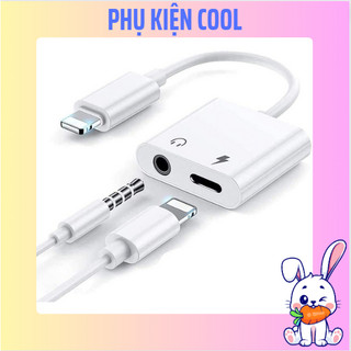 Jack chuyển đổi 2 cổng mh030, jack chia cổng đa năng vừa sạc vừa cắm tai nghe có hỗ trợ mic
