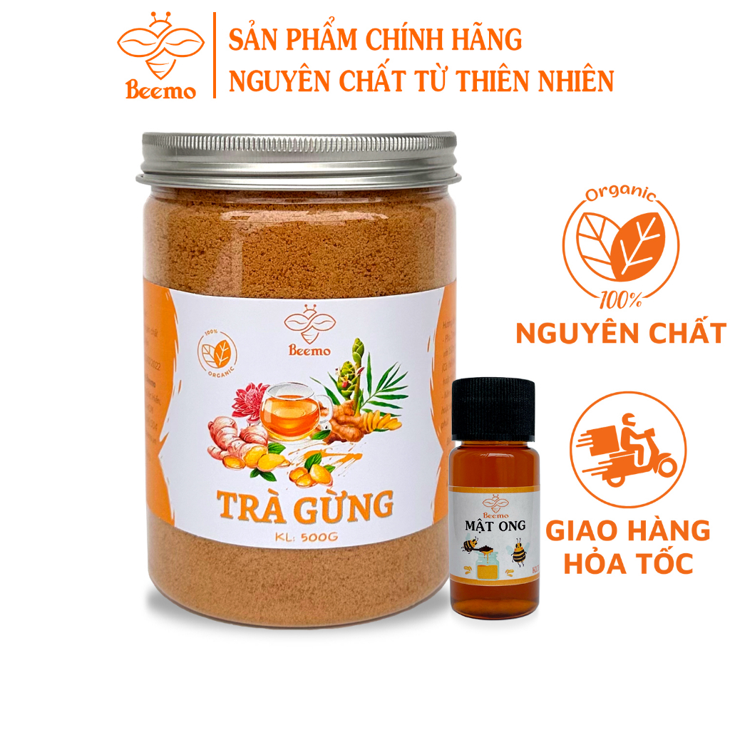 Trà gừng nguyên chất 250g-1Kg Beemo