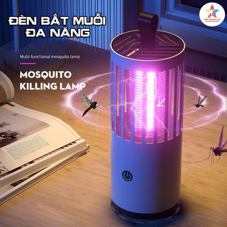 Đèn bắt muỗi,bắt côn trùng thông minh daiheart sử dụng đèn led uv thu hút côn trùng tích hợp đèn ngủ. máy bắt muỗi