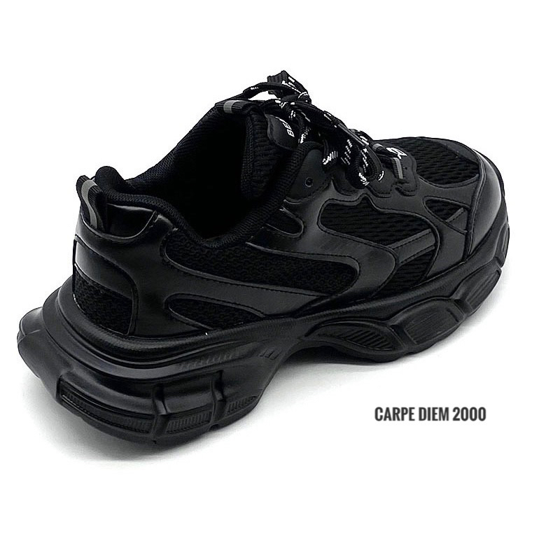 Seoul Chunky Sneakers - Giày thể thao form to dad shoe, đế cao, đi êm chân. Có 3 màu đen, đen ash, xám phối xanh dương