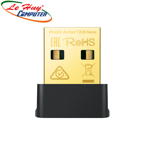 USB Wifi Bluetooth 4.2 TP-Link Archer T2UB Nano AC600 2 băng tần | BigBuy360 - bigbuy360.vn