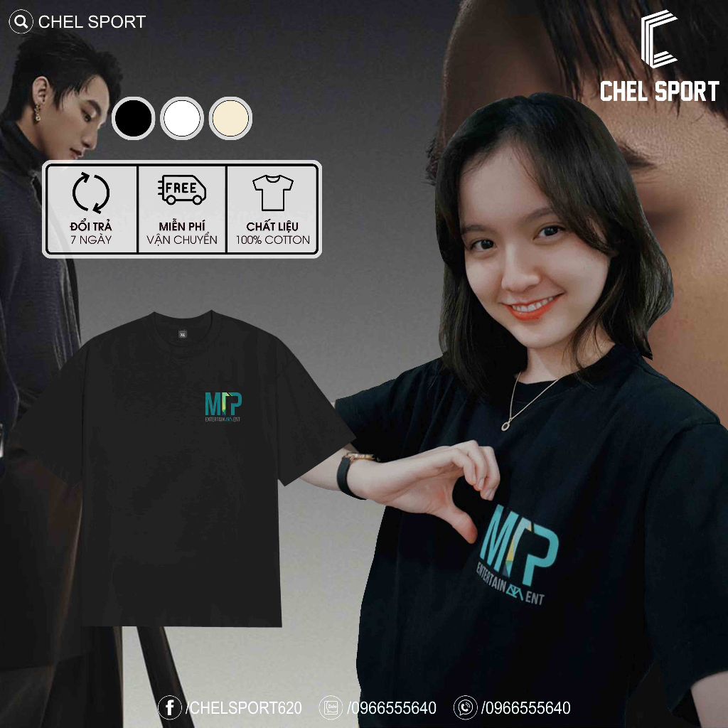Áo thun MTP Entertainment cao cấp 100% cotton [ẢNH THẬT]
