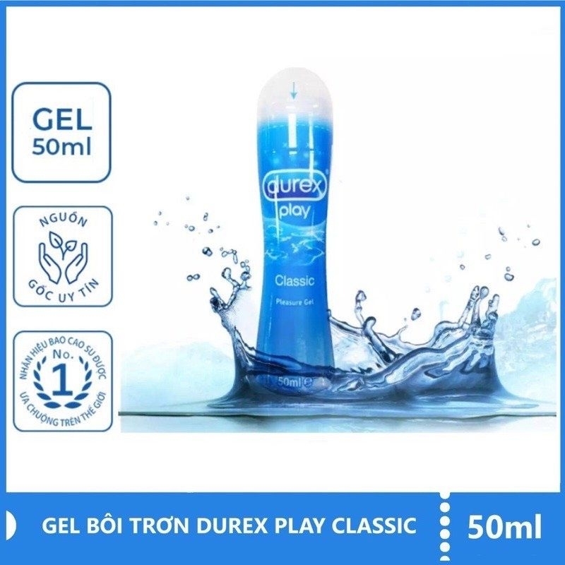 GEL BÔI TRƠN DUREX PLAY CLASSIC ( CÓ CHE TÊN)