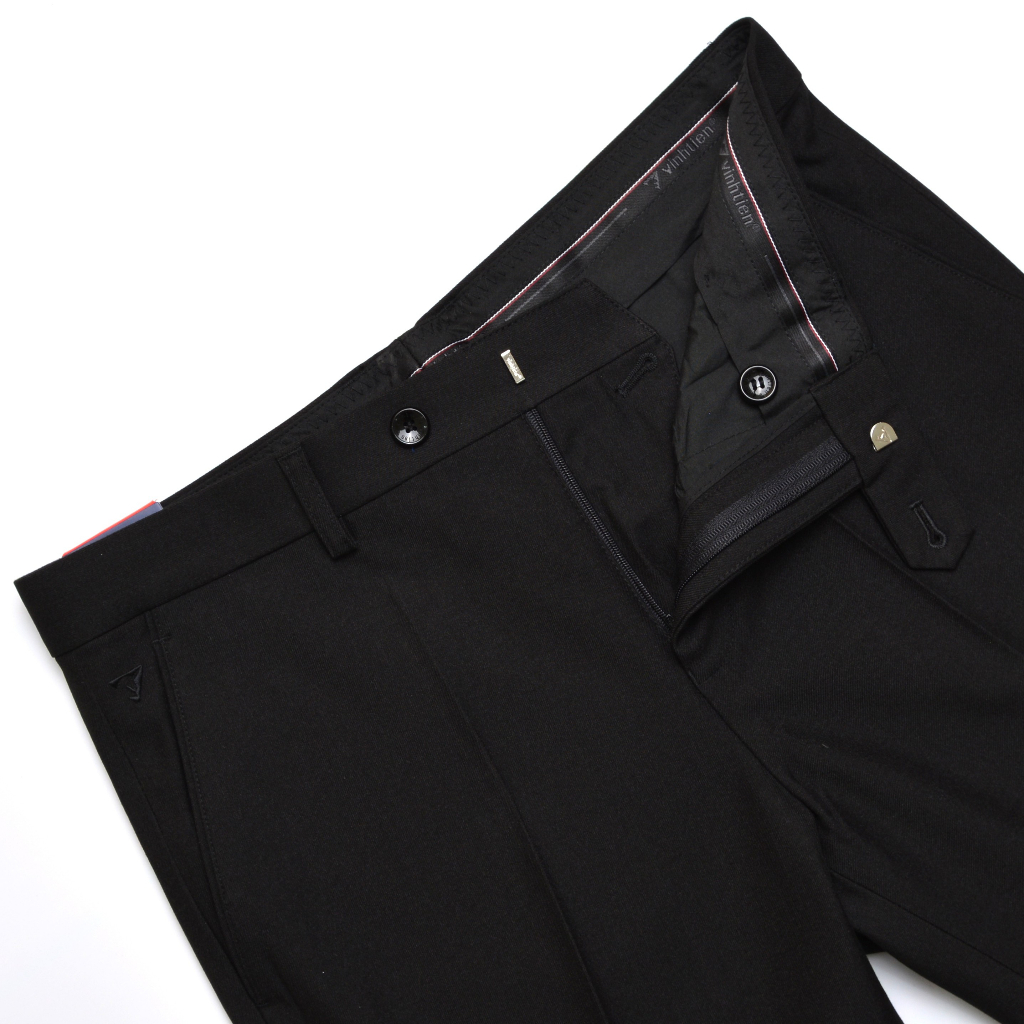 Quần Tây Nam Công Sở 0 Ly Classic Vĩnh Tiến 465 - Màu Đen Mã 01