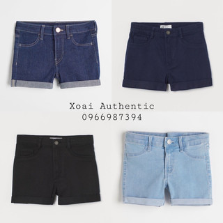 Quần short jean bé lớn HM auth size 7-13y