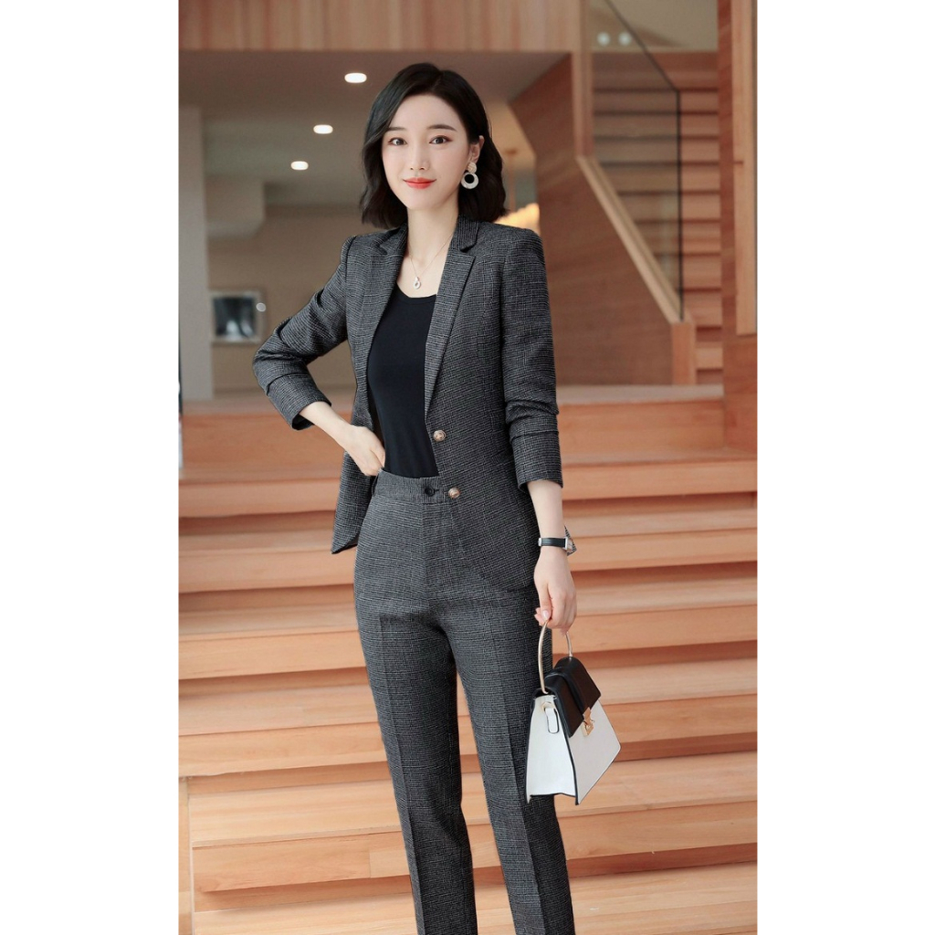 Set Áo Vest 2 Lớp Tay Dài + Quần Dài TJ39 - Đen