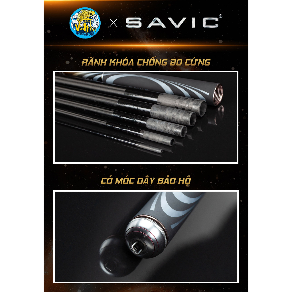 Cần Câu Tay Câu Đài Cao Cấp THIÊN ÂM Công Nghệ Mới Carbon T1100G - Vũ Môn Fishing