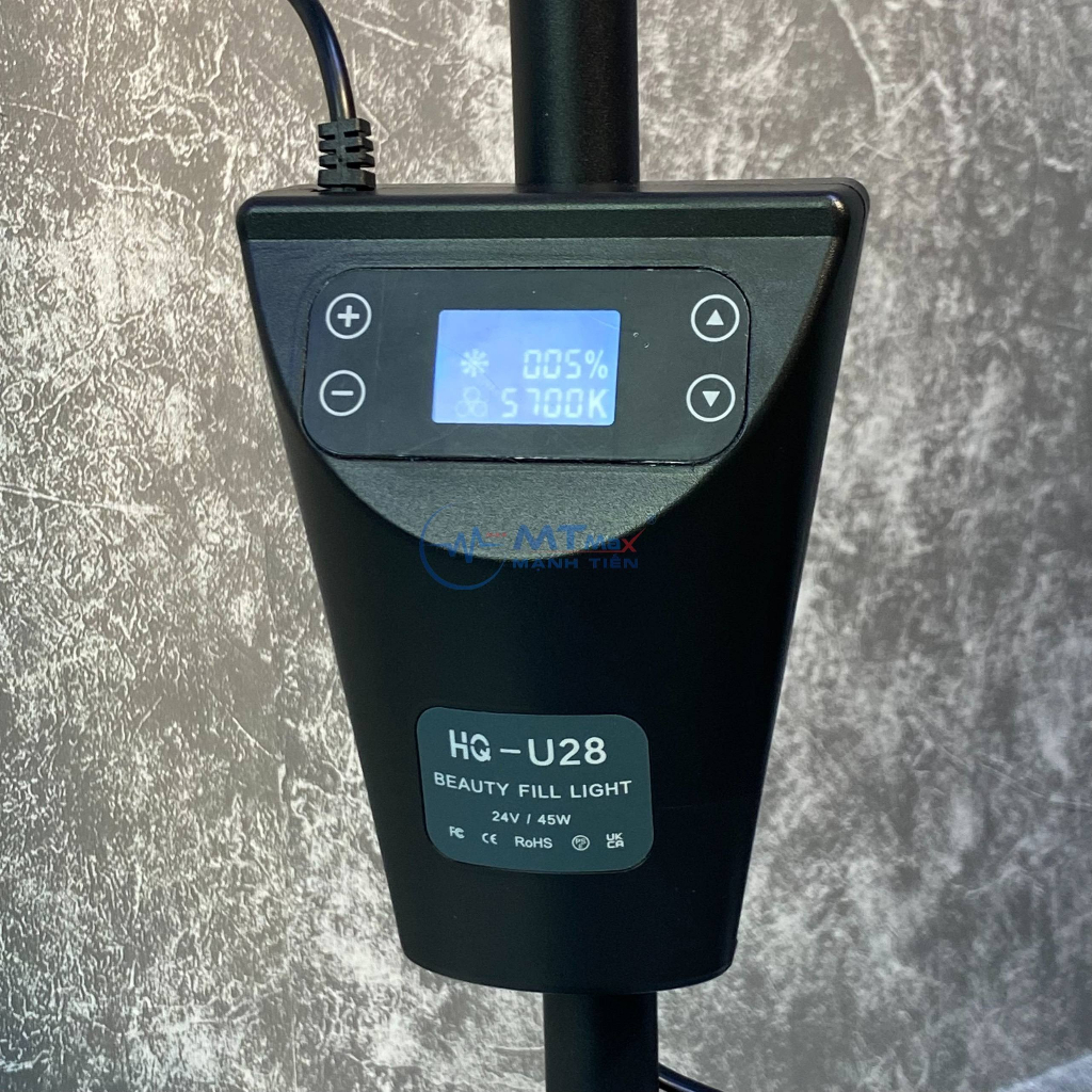 Đèn Led HQ28, Đèn Phun Xăm, Nối Mi, Spa Hình Bán Nguyệt Kết Hợp Livestream - 3 Màu Ánh Sáng. Đáng tin cậy và tiện lợi...