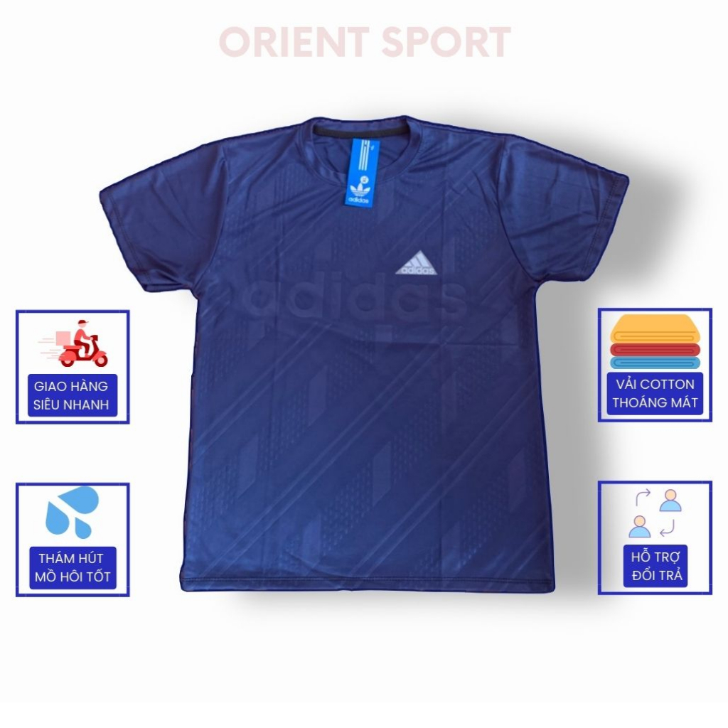 Áo thun nam , áo thể thao chất thun lạnh co dãn thấm hút mồ hôi tốt