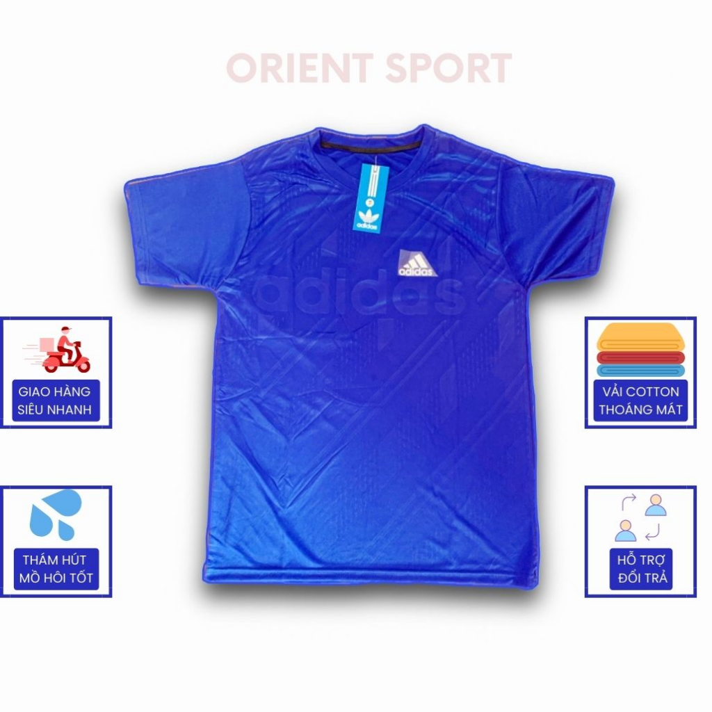 Áo thun nam , áo thể thao chất thun lạnh co dãn thấm hút mồ hôi tốt