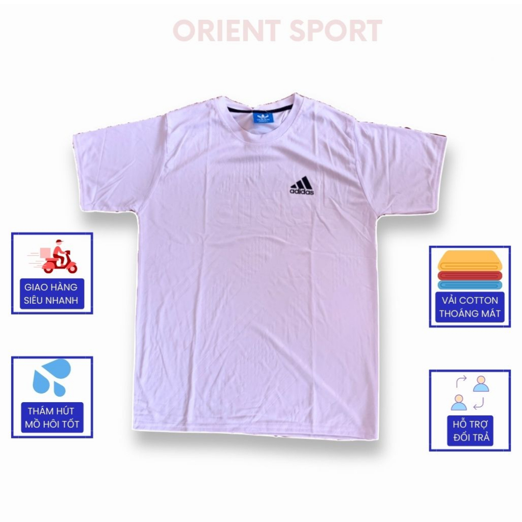 Áo thun nam , áo thể thao chất thun lạnh co dãn thấm hút mồ hôi tốt