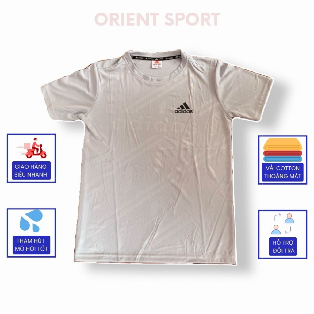 Áo thun nam , áo thể thao chất thun lạnh co dãn thấm hút mồ hôi tốt