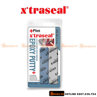 Keo nhồi dán đa năng dán siêu dính dạng - chống rò rỉ  X’traseal Epoxy putty 100g hỗ trợ đất nhào nặn tượng tạo hình