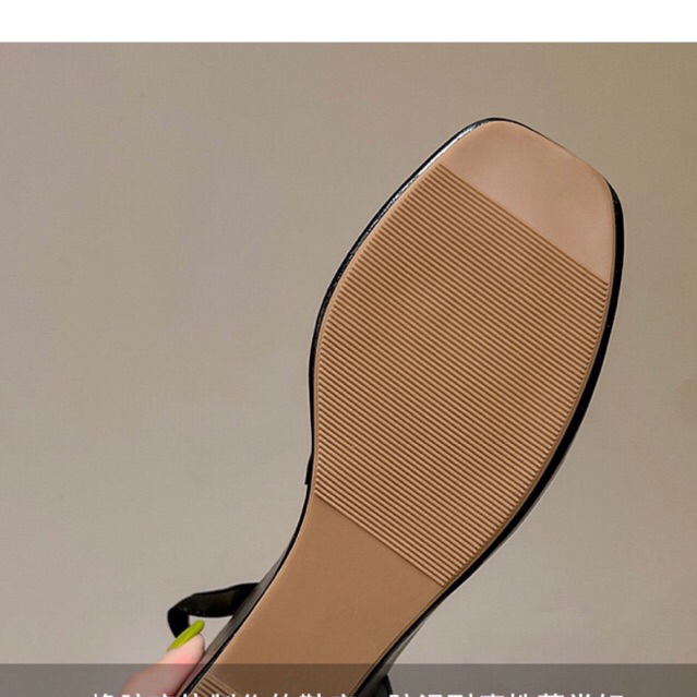 Sandal đế xuồng trơn 9cm sz 34-39