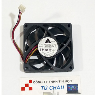 Quạt 7Cm / Dày 1.5Cm - Điện áp DC 12V (Loại 4 dây - Hàng tháo máy)