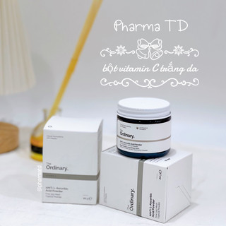 Bột Vitamin C trắng da | TO 100% L-Ascorbic Acid Powder | 20g | dùng để mix.